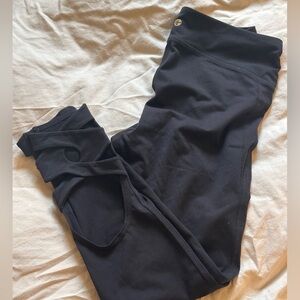 Manduka Dance Yoga Leggings - Black - Medium